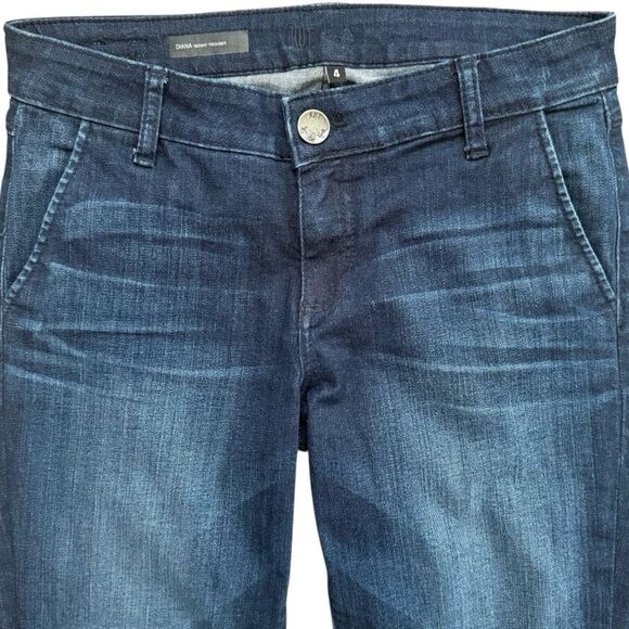 Kut from the Kloth Indigo Straight Leg Jeans Women’s Size 4 - Picture 2 of 11